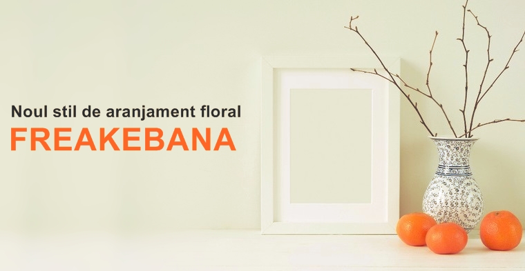Noul stil de aranjament floral FREAKEBANA