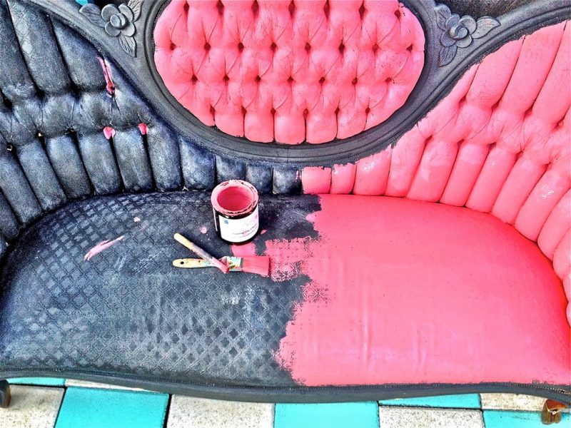 vopsirea mobilierului vechi