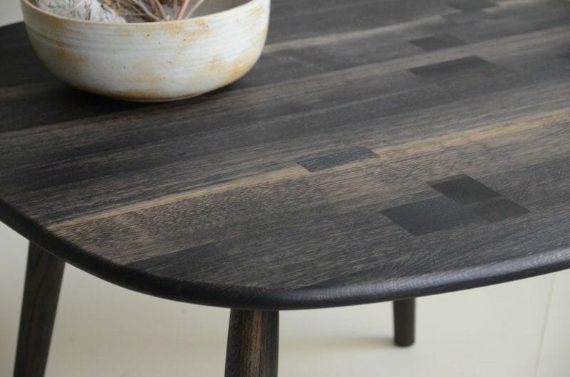 mobilier din stejar oxidat