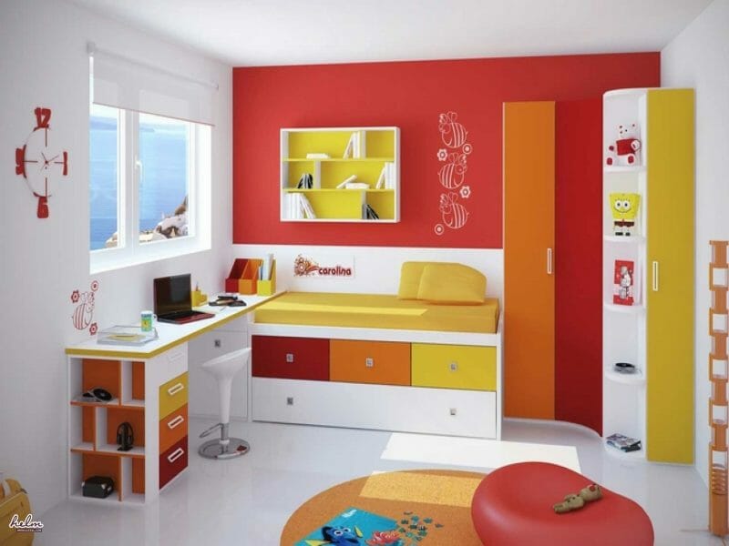 culoarea camerei copiilor