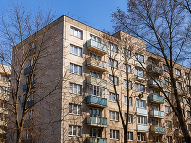 Bloc de apartamente racordat la sistemul centralizat de încălzire